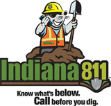 Call before you dig! Dial 811